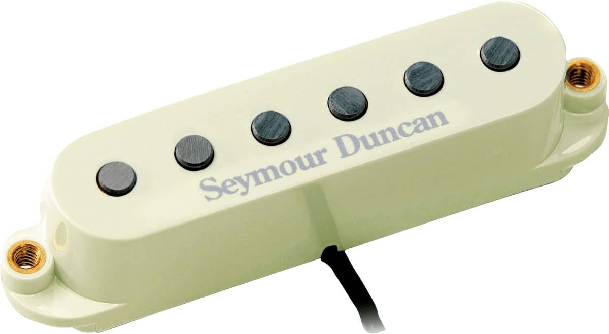 SEYMOUR DUNCAN STK-S4M-P - STACK PLUS STRAT MILIEU PARCHEMIN