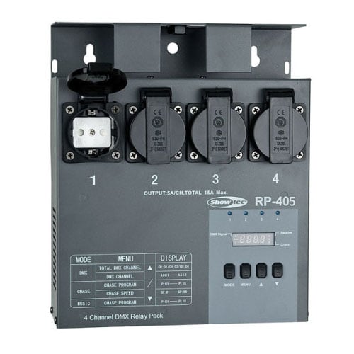 SHOWTEC RP-405 MKII RELAY PACK