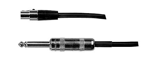 SHURE WA302 CABLE MINI XLR TQG JACK 6.35MM