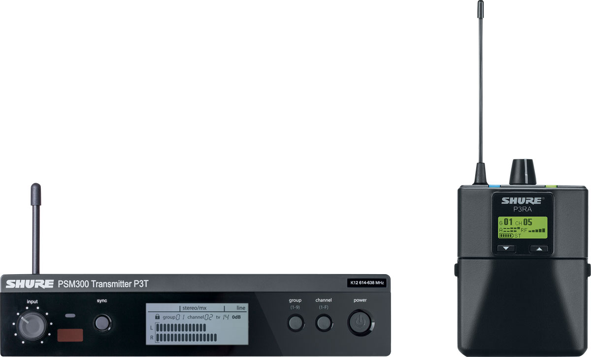 SHURE PACK PSM 300 PREMIUM - EMMETEUR - K3E