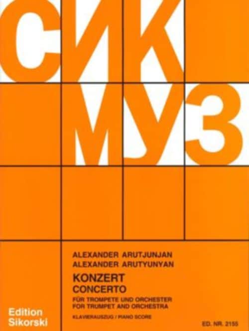 SIKORSKI AROUTOUNIAN A. - CONCERTO POUR TROMPETTE - TROMPETTE ET PIANO
