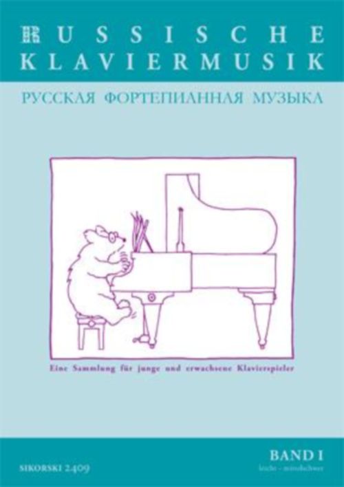 SIKORSKI RUSSISCHE KLAVIERMUSIK VOL.1 - PIANO - FACILE A INTERMEDIAIRE