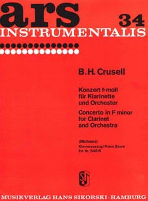 SIKORSKI CRUSELL B. - CONCERTO OP.5 - CLARINETTE & PIANO