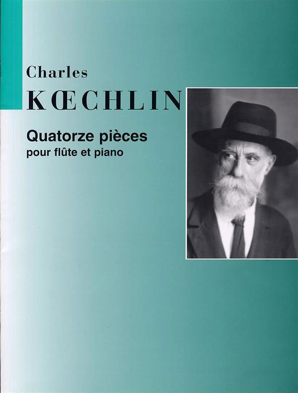 SALABERT KOECHLIN - 14 PIECES - FLUTE ET PIANO