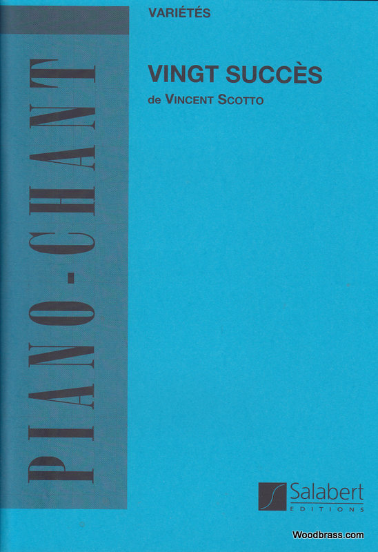 SALABERT SCOTTO - 20 SUCCES - CHANT ET PIANO