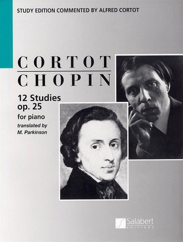 SALABERT CHOPIN F. - 12 STUDIES OP 25 - PIANO