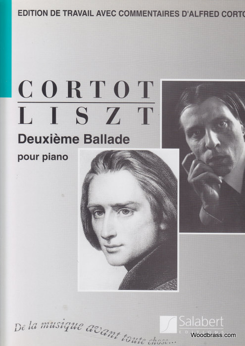 SALABERT LISZT F. - BALLADE N°2 (CORTOT) - PIANO