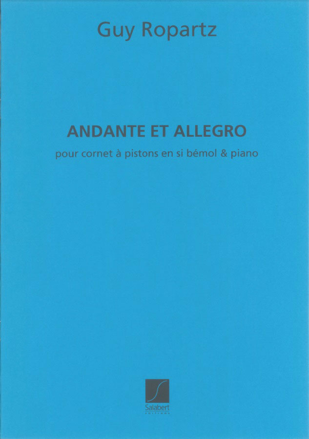 SALABERT Salert Ropz Guy - Ande & Allegro - Cornet Sib, Piano