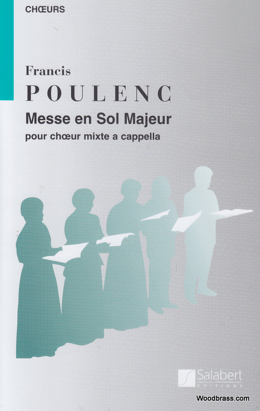 SALABERT POULENC F. - MESSE EN SOL MAJEUR - CHOEUR MIXTE