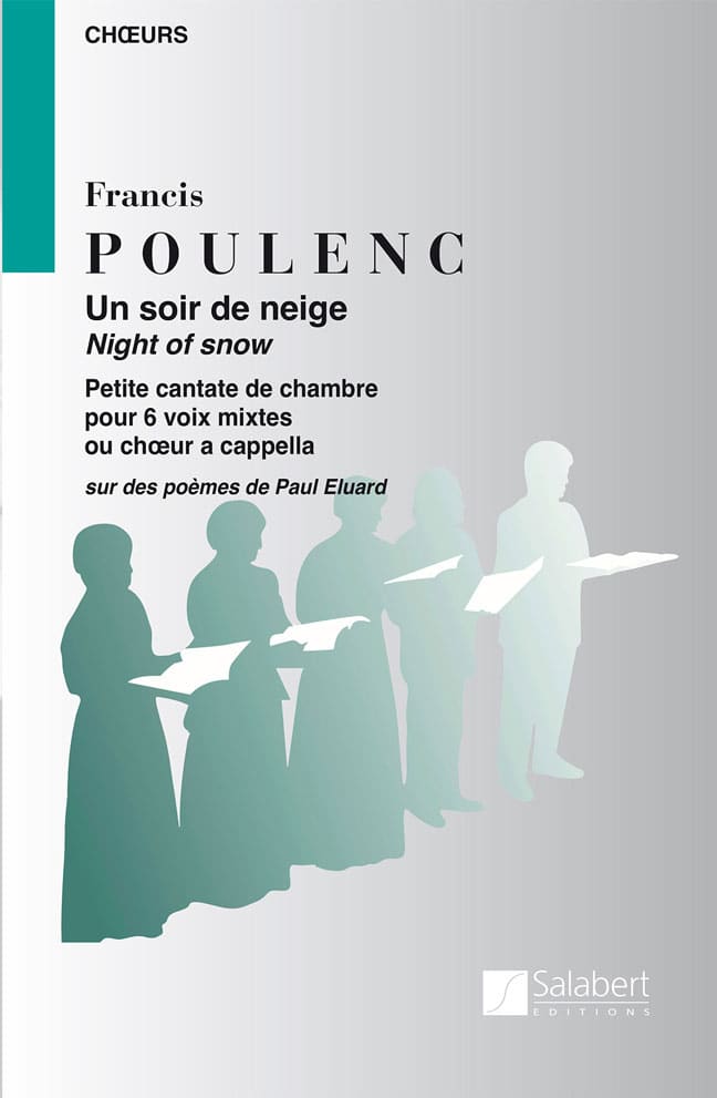 SALABERT POULENC F. - UN SOIR DE NEIGE - CHOEUR