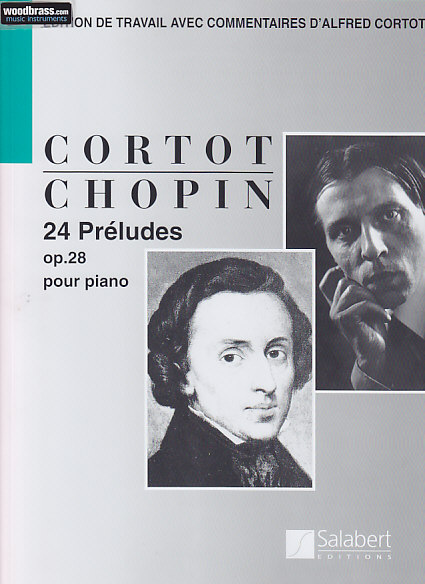 RICORDI CHOPIN F. - 24 PRELUDES OP. 28 (EDITION A. CORTOT) - PIANO 