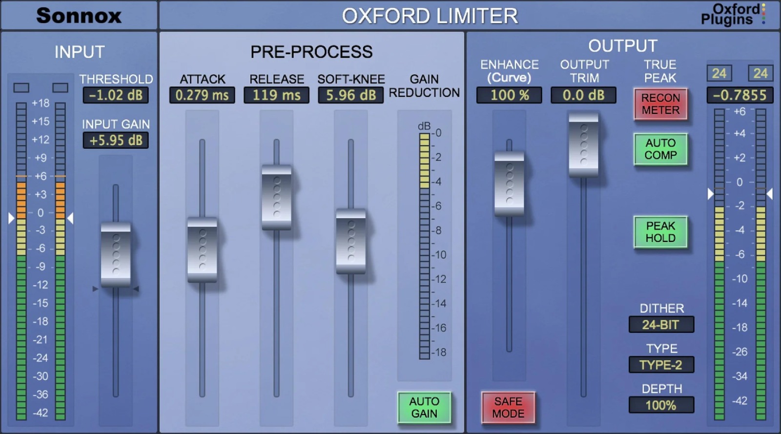 SONNOX Oxford Limiter Native