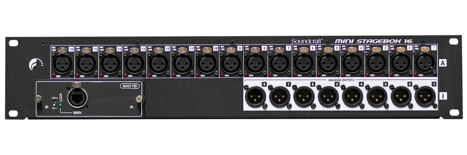 SOUNDCRAFT MINI STAGEBOX 16R