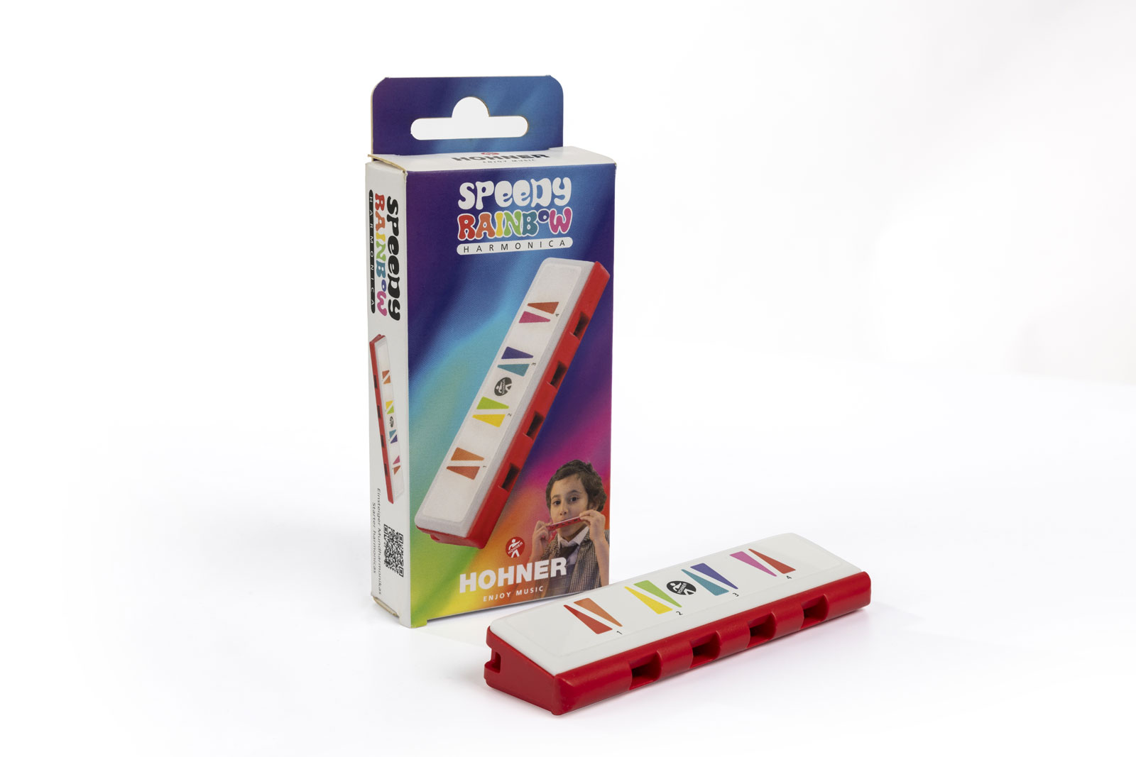 HOHNER SPEEDY RAINBOW C/DO - 4 HOLES