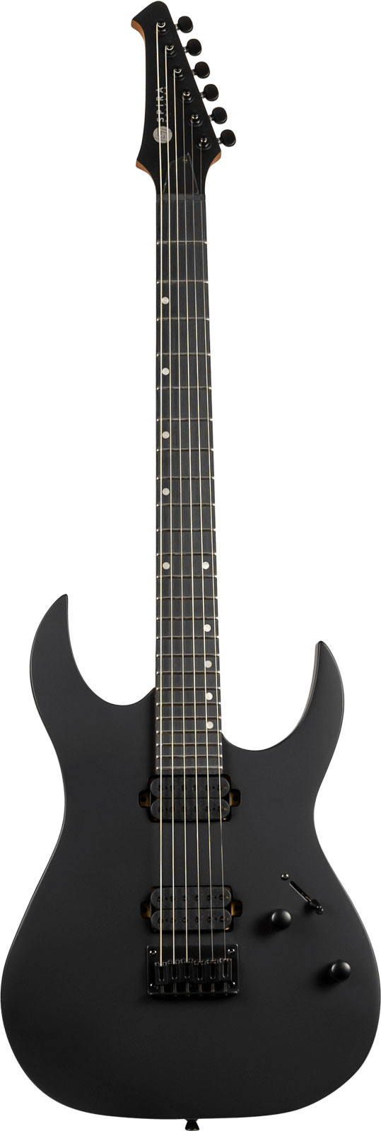 SPIRA GUITARS S400MBK-LH Satin Black LH