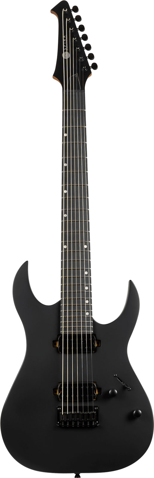 SPIRA GUITARS Spira Guitars S407MBK Satin Black