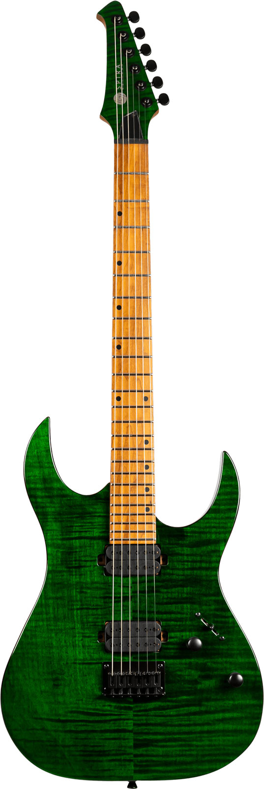 SPIRA GUITARS Spira Guitars S450TGR Transparent Green