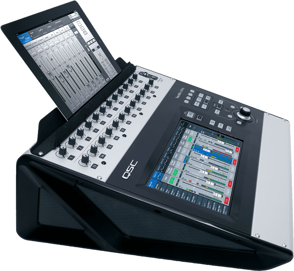 QSC PRO AUDIO TOUCHMIX-30-TAB-stand