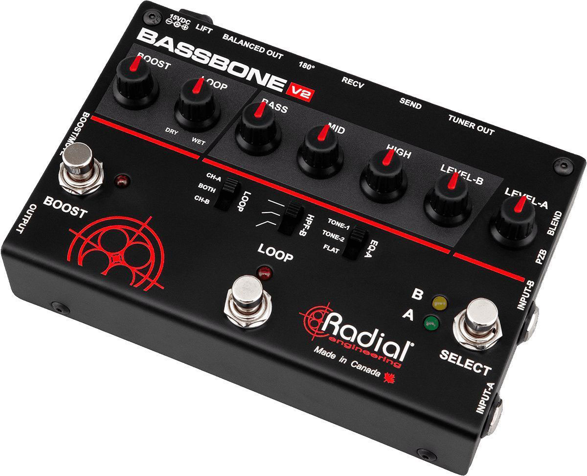 RADIAL Préampli Basse 2 Canaux