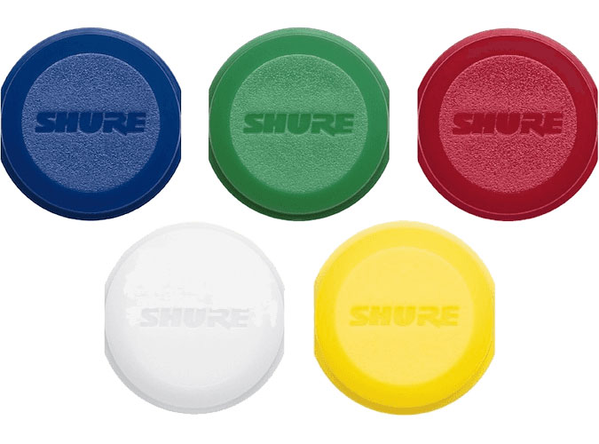 SHURE WA621-5 Embouts De Couleur Pour BLX2