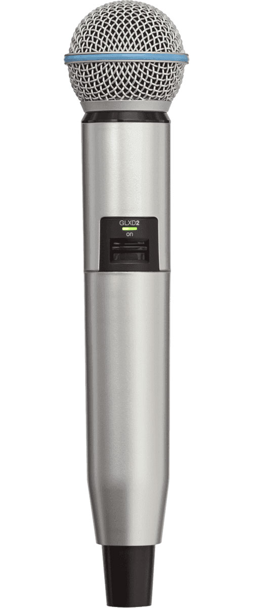 SHURE WA723-SIL-CORPS METTEUR ARGENT POUR GLXD2-SM58/BETA62 - Stock B