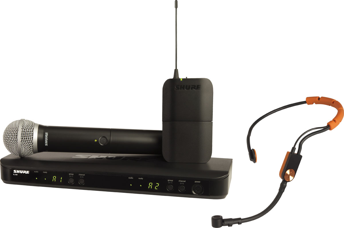 SHURE Syst HF Mixte Serre Tete/main