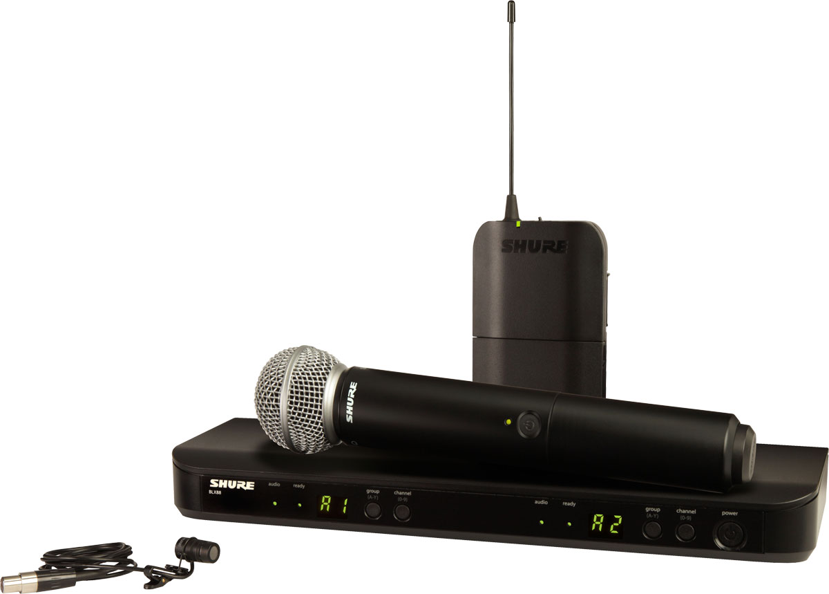 SHURE Syst HF Mixte Cravate/main