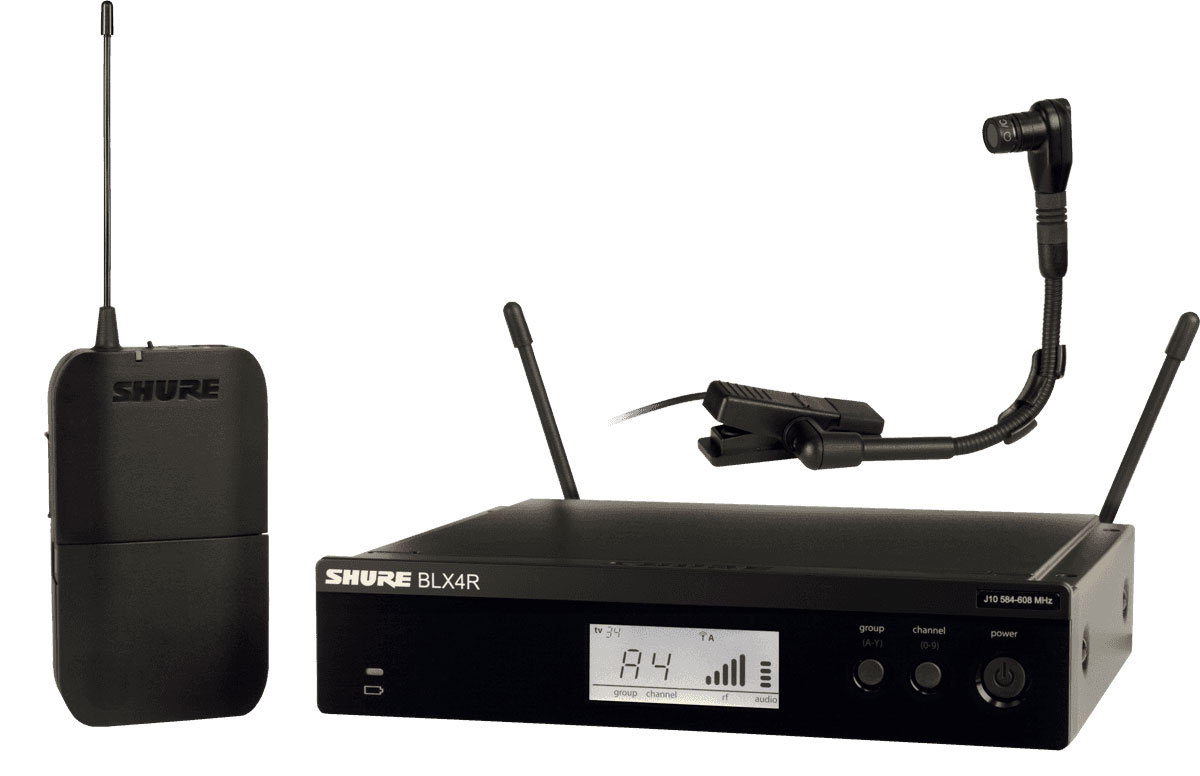 SHURE BLX14RE-B98-H8E-instrument WB98HC - Bande H8e