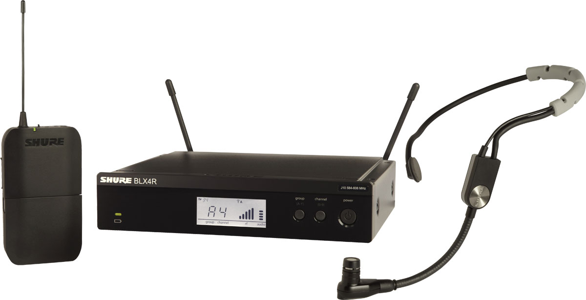 SHURE SYST HF RACKABLE SERRE TETE