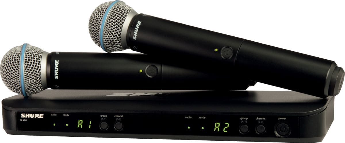 SHURE BLX288E-B58-M17