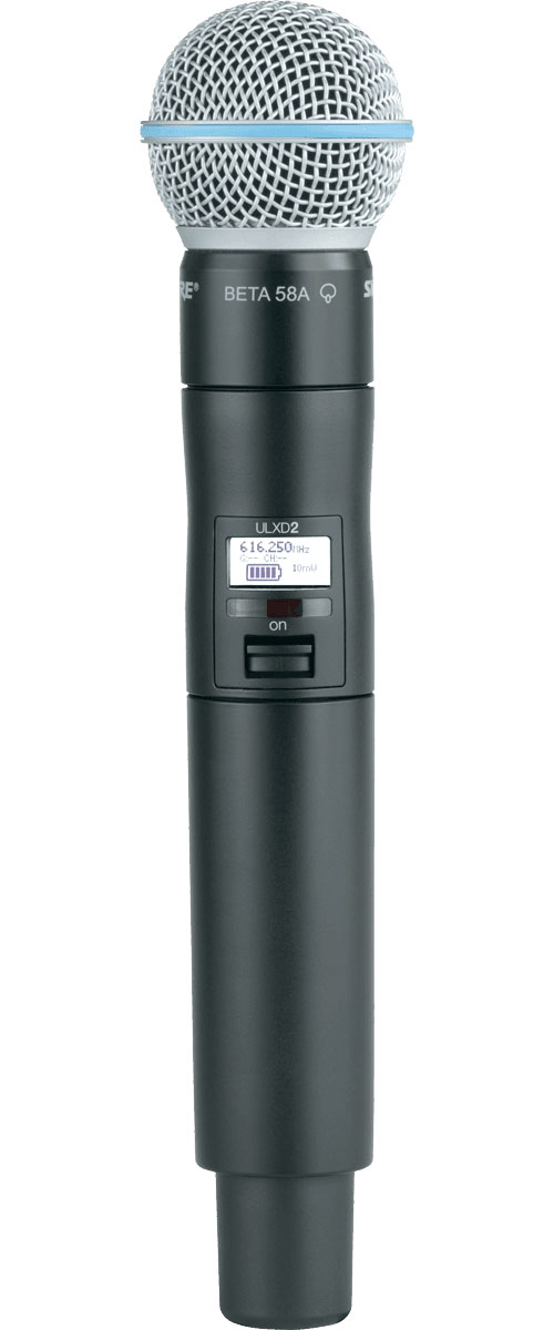 SHURE ULX-D BETA 58 H51 534-598 MHZ