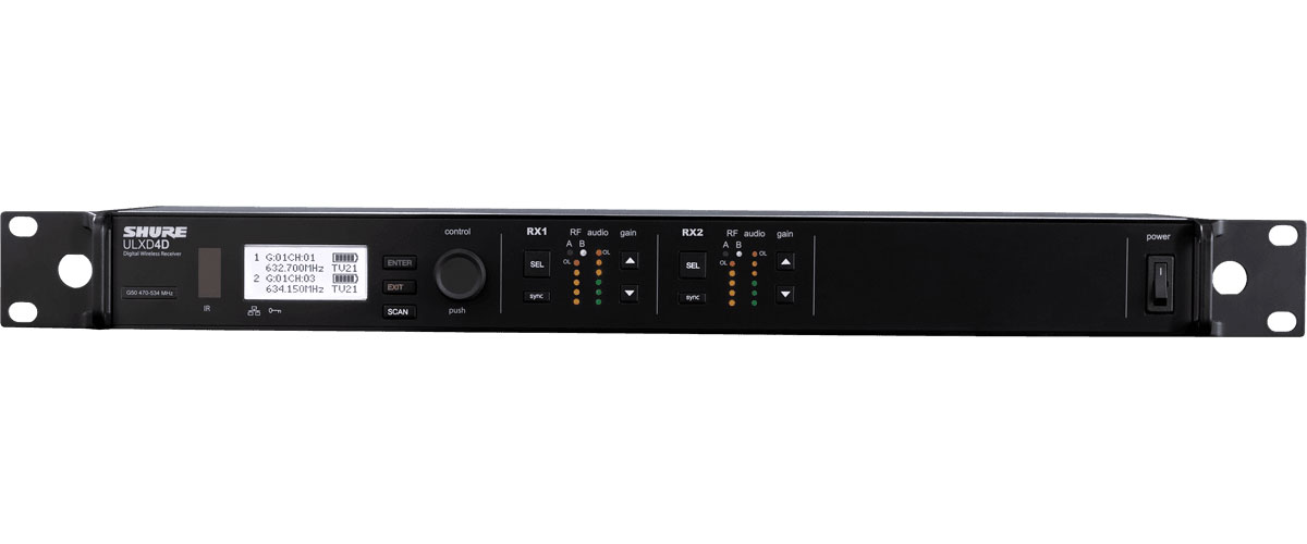 SHURE ULX-D H51 534-598 MHZ