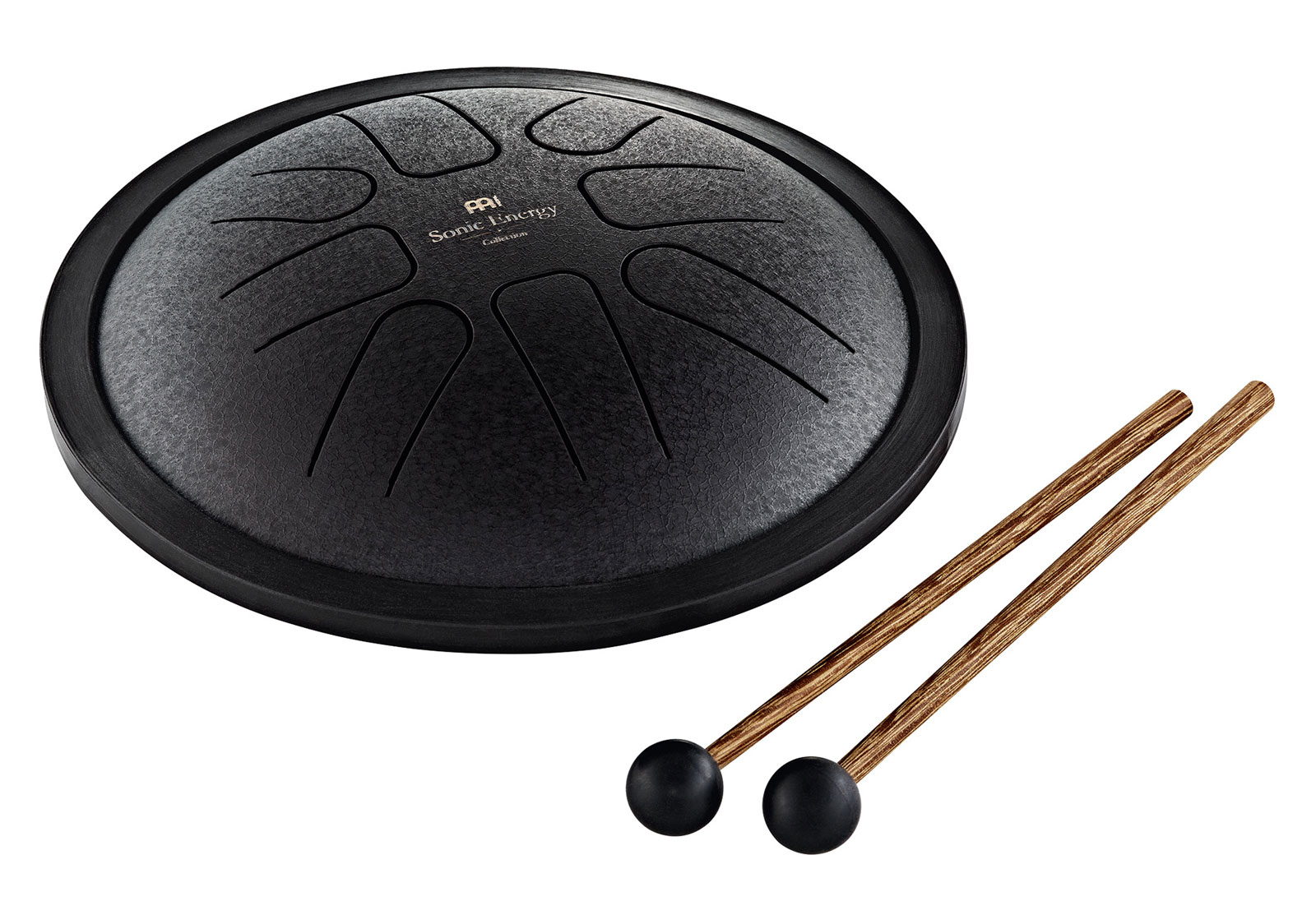 SONIC ENERGY MEINL SONIC ENERGY SMALL STEEL TONGUE DRUM, F MINOR, BLACK
