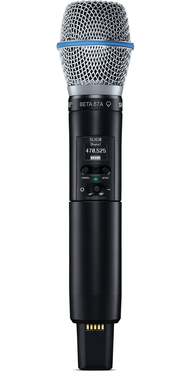 SHURE SLXD2-B87A-J53 562-606 MHZ