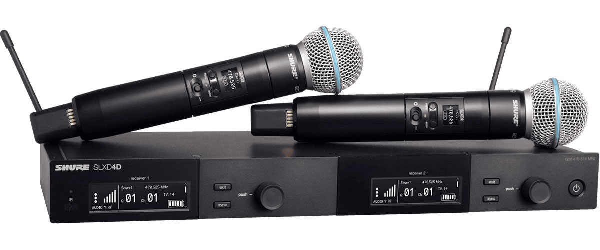 SHURE SLXD24DE-B58-H56