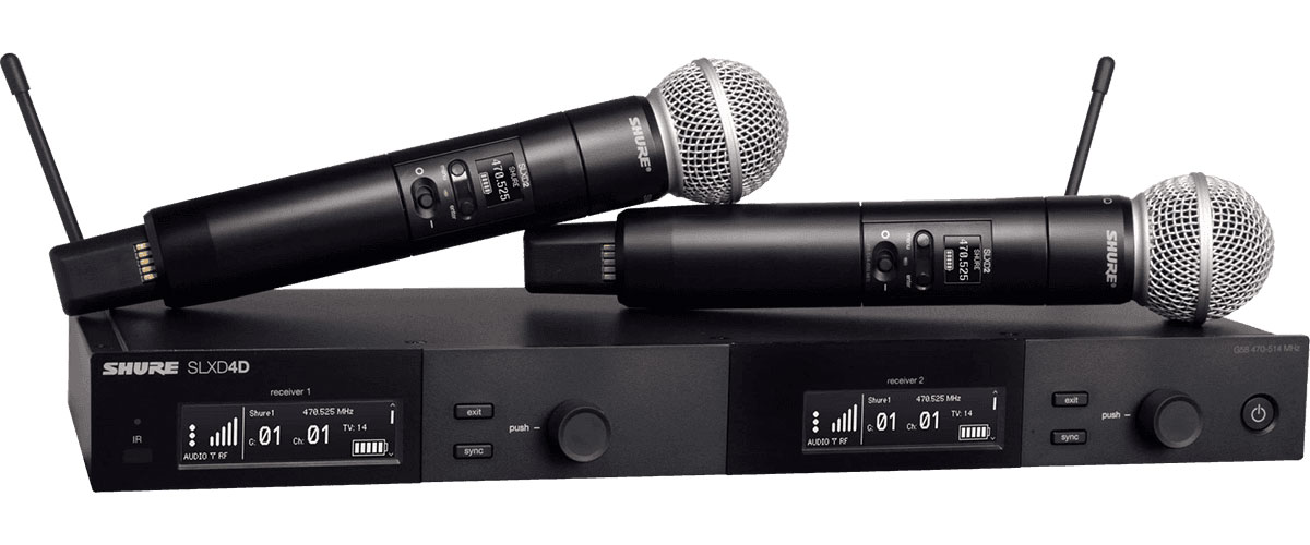 SHURE SLXD24DE-SM58-H56