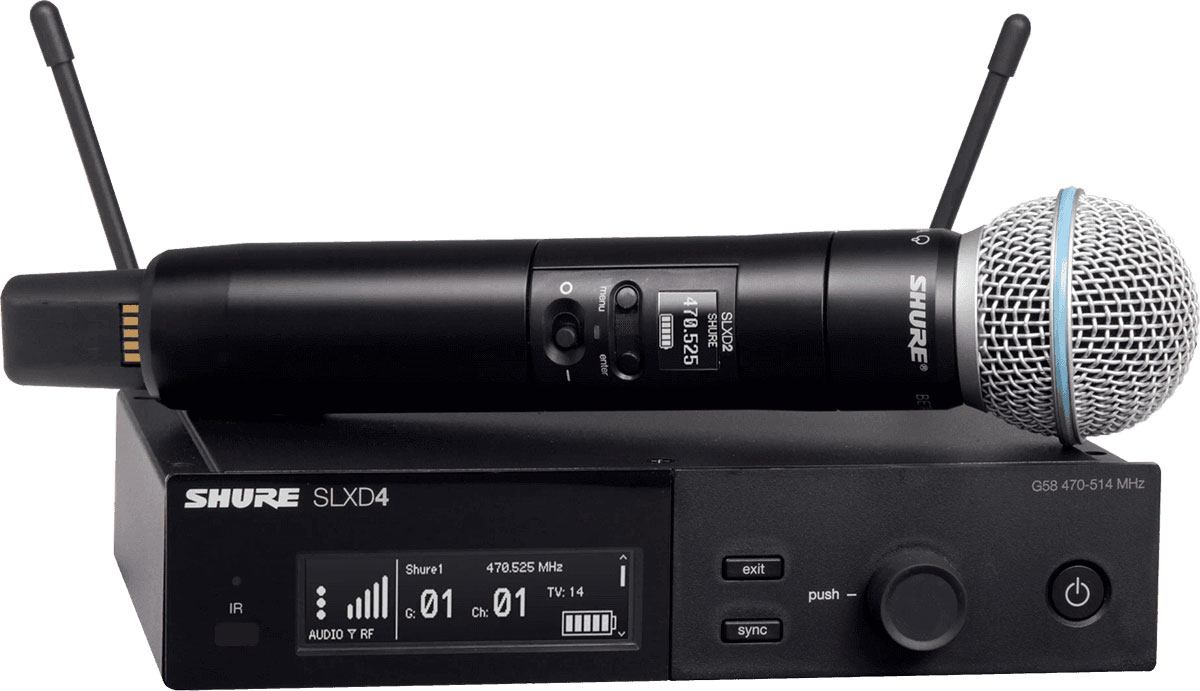 SHURE SLXD24E-B58-H56