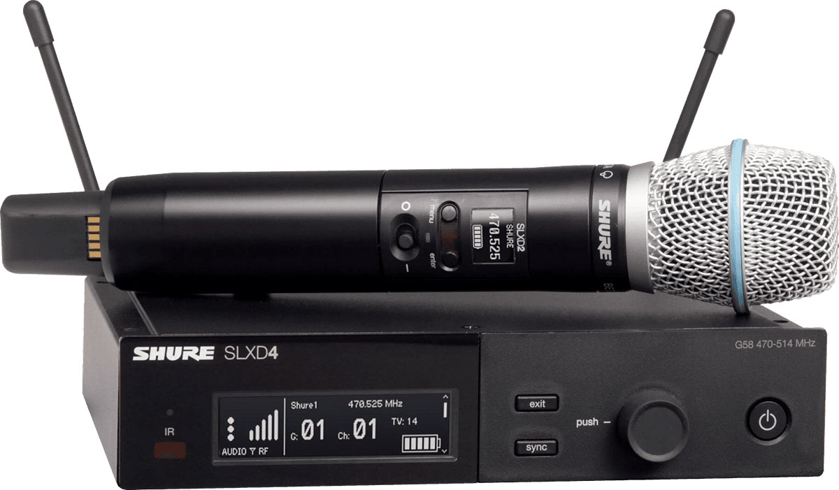 SHURE SLXD24E-B87a-H56