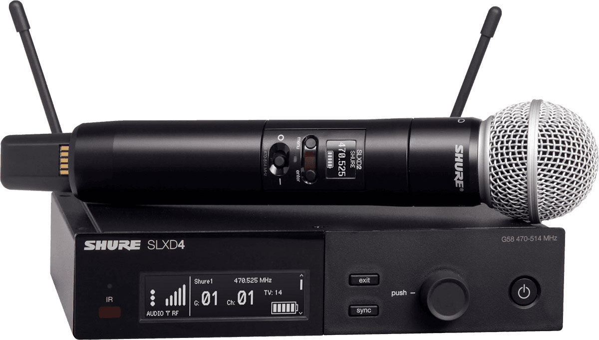 SHURE SLXD24E-SM58-H56