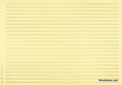 STAR NOTENSCHREIBPAPIERE GROSSPARTITURBLOCK DIN A3 - QUER - 24 SYSTEME