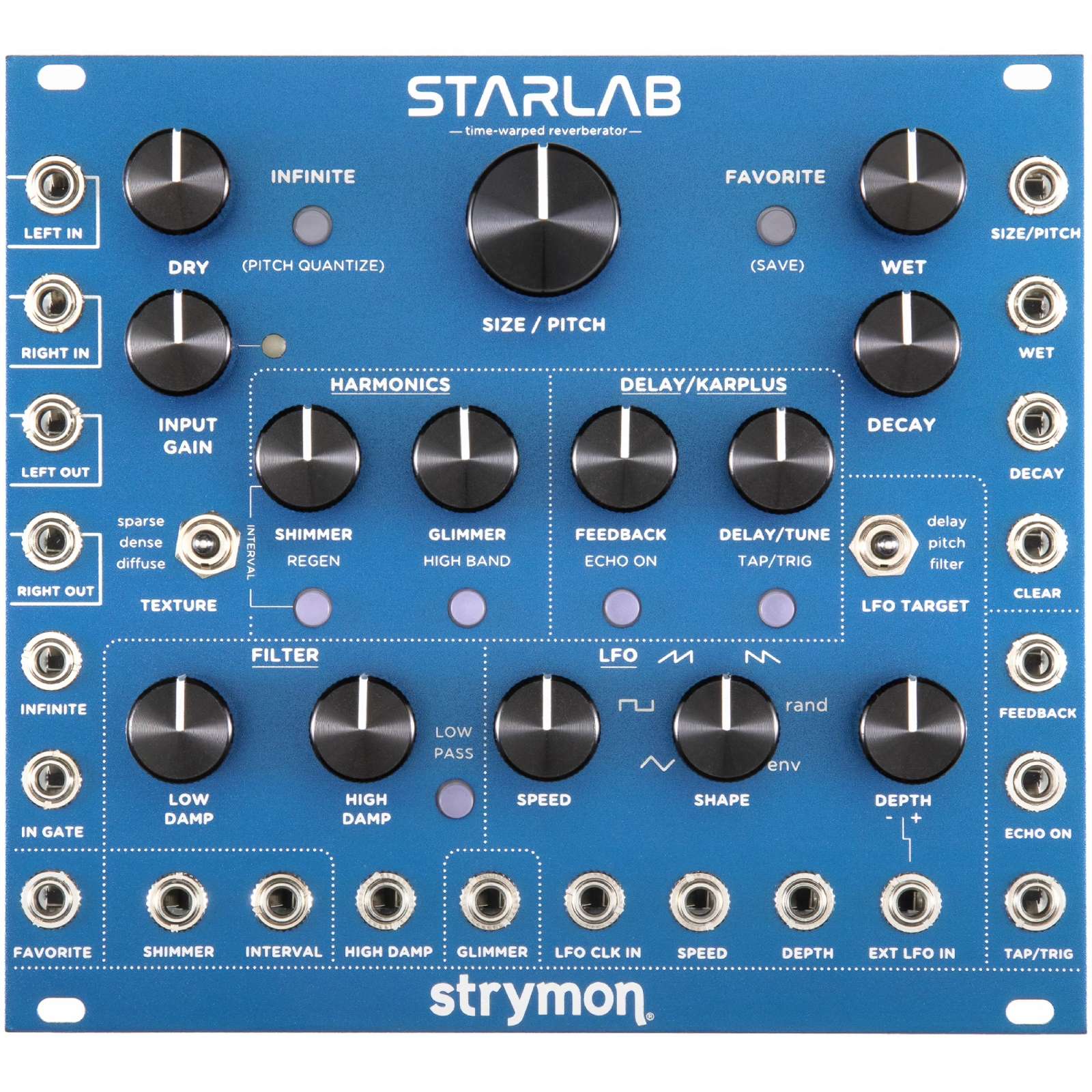 STRYMON STARLAB - TIME WARPED REVERBERATOR