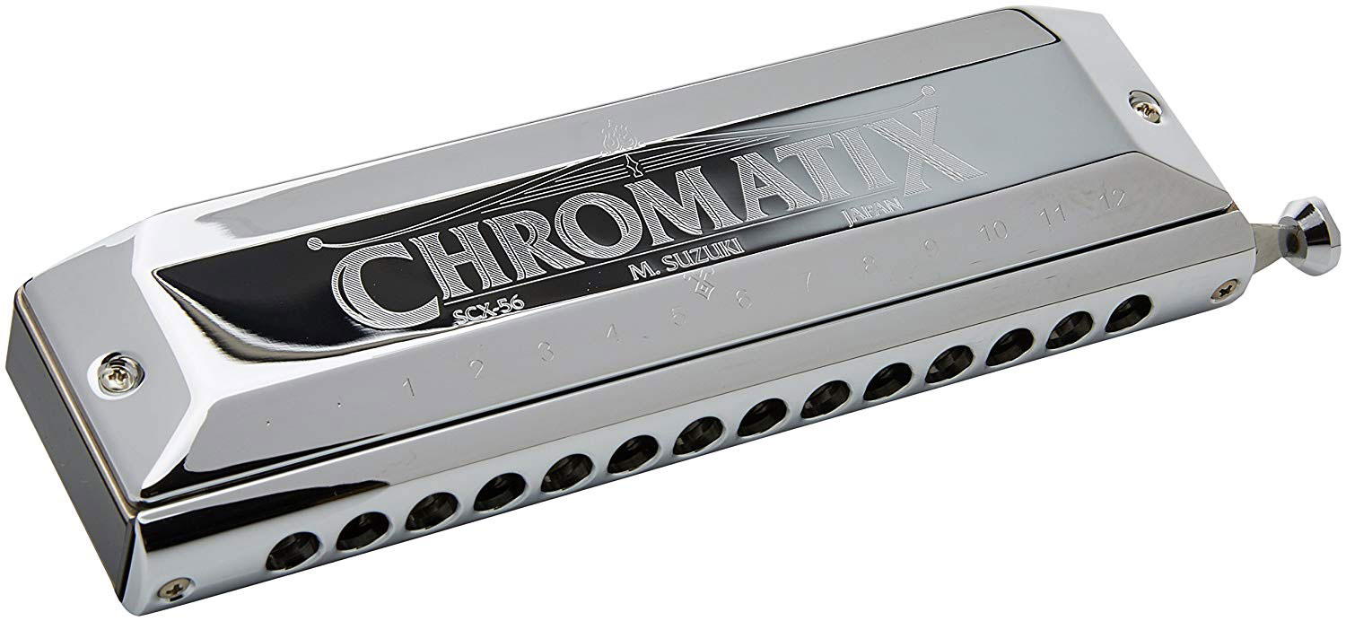 SUZUKI CHROMATIC HARMONICA 56 C DO 