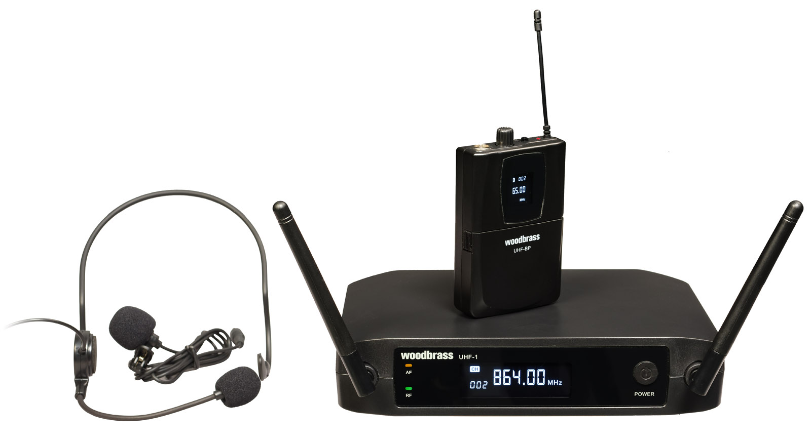 WOODBRASS UHF-1HL-F4 (F4: 865 MHZ)