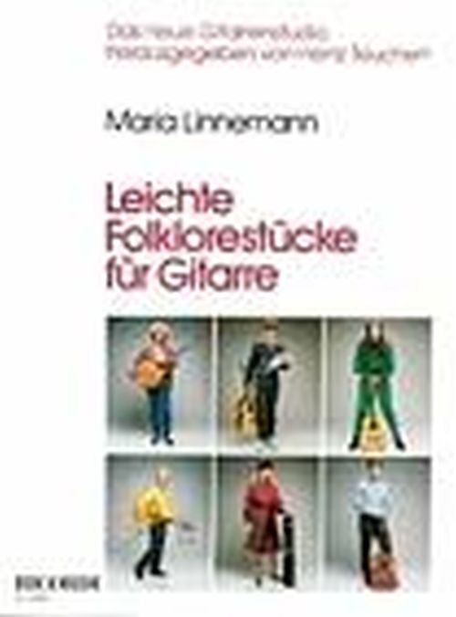 RICORDI LINNEMANN M. - LEICHTE FOLKLORESTUECKE - GUITARE