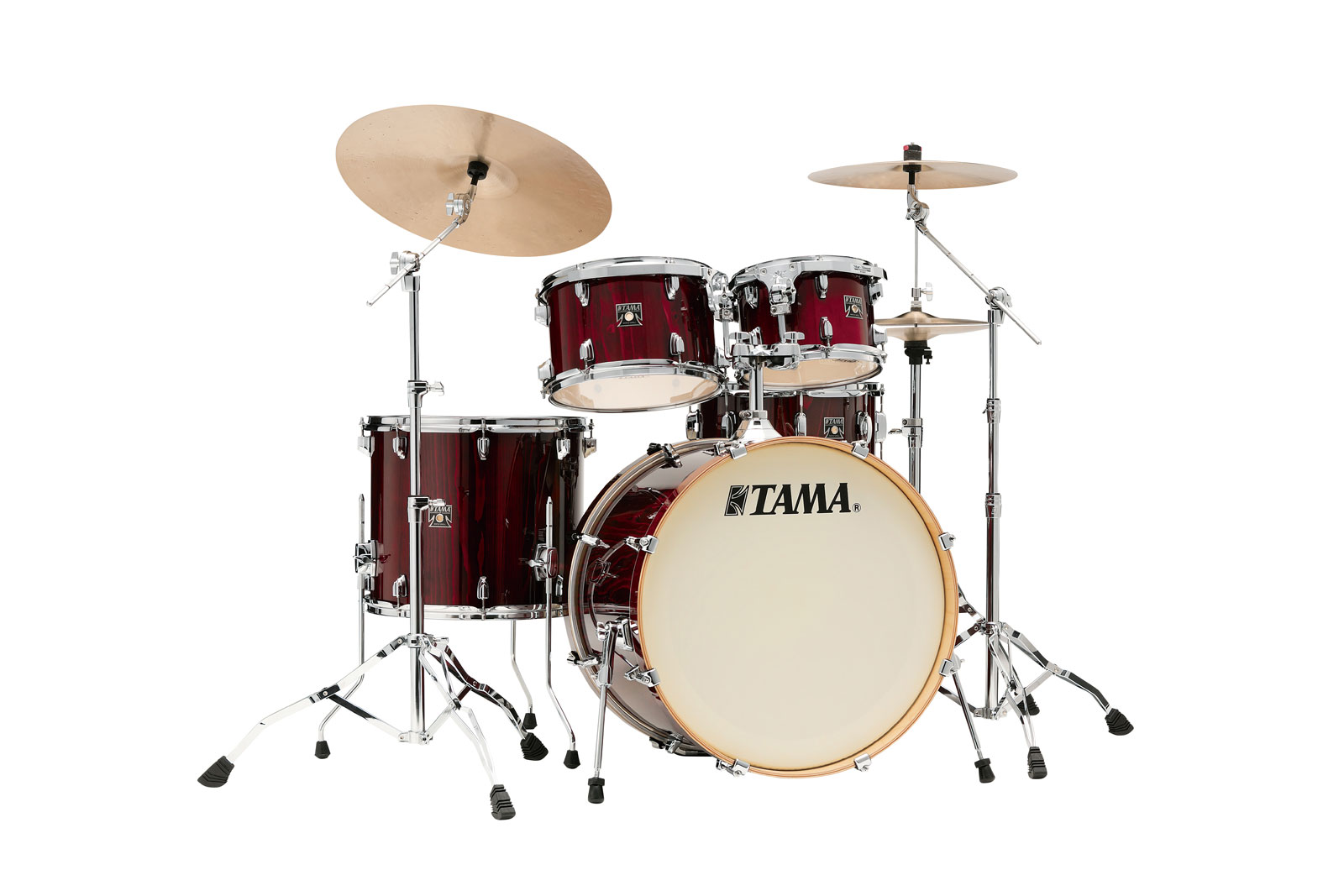TAMA SUPERSTAR CLASSIC STAGE 22 GLOSS GARNET LACEBARK PINE