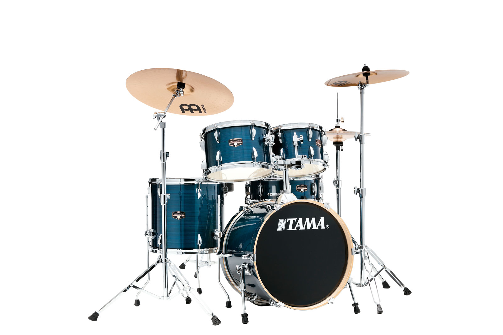 IMPERIALSTAR JAZZ 18 + CYMBALES MCS HAIRLINE BLUE 