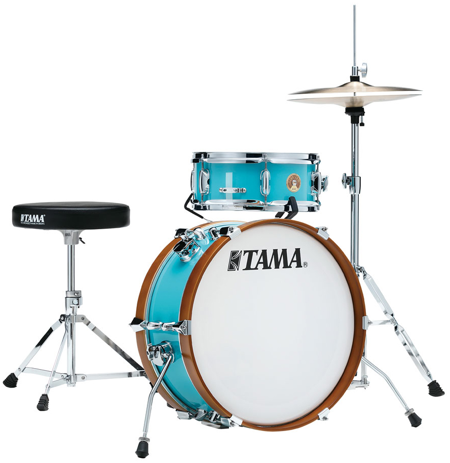 TAMA LJK28S-AQB - CLUB-JAM MINI MERSAWA / HYBRID 18/12X5 AQUA BLUE 