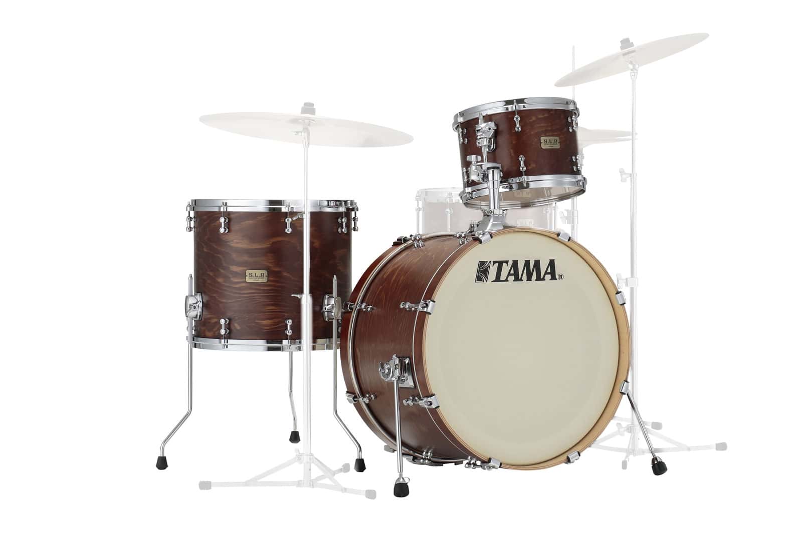 TAMA S.L.P. FAT SPRUCE ROCK 22 SATIN WILD SPRUCE LSP32CS-TWS