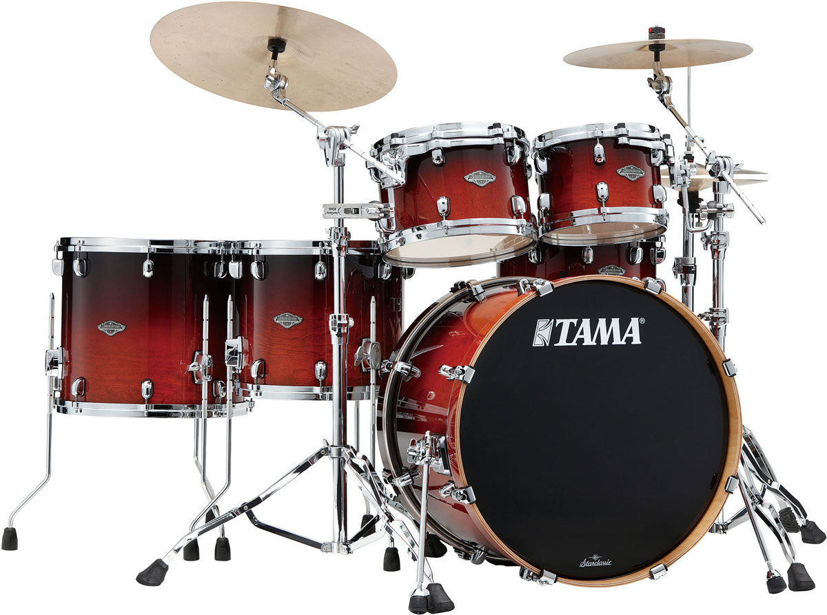 TAMA STARCLASSIC PERFORMER STUDIO DARK CHERRY FADE