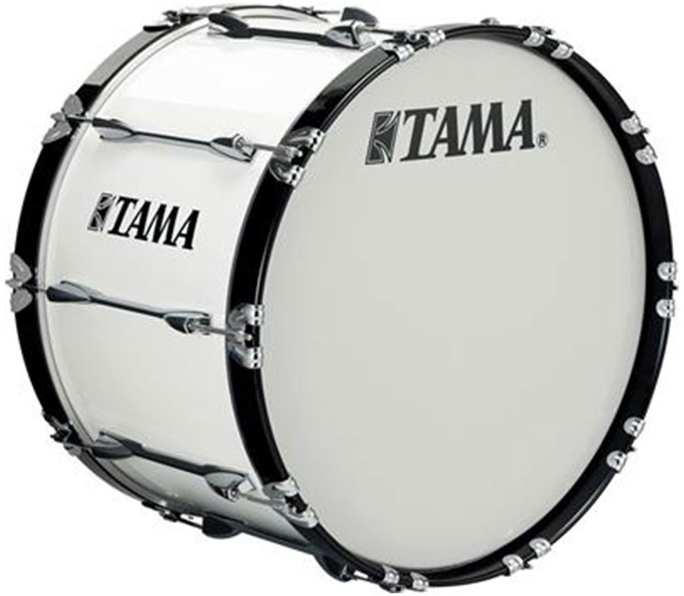 TAMA R2214BK-SGW - Starlight 22x14 Marching Sugar White